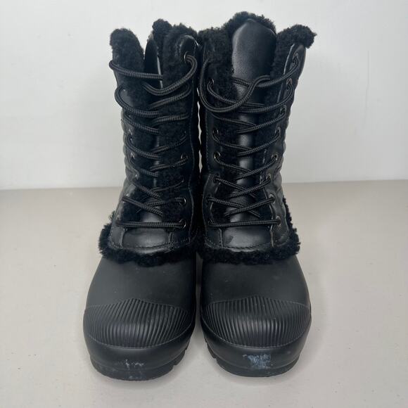 Hunter Original Pac Shearling Winter Rain Rubber Boots Size 6 - Picture 5 of 11